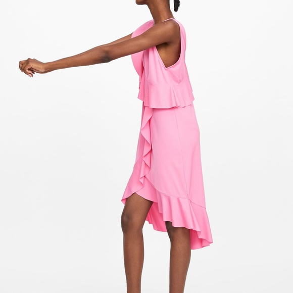 zara ruffled dress medium - Picture 3 of 3
